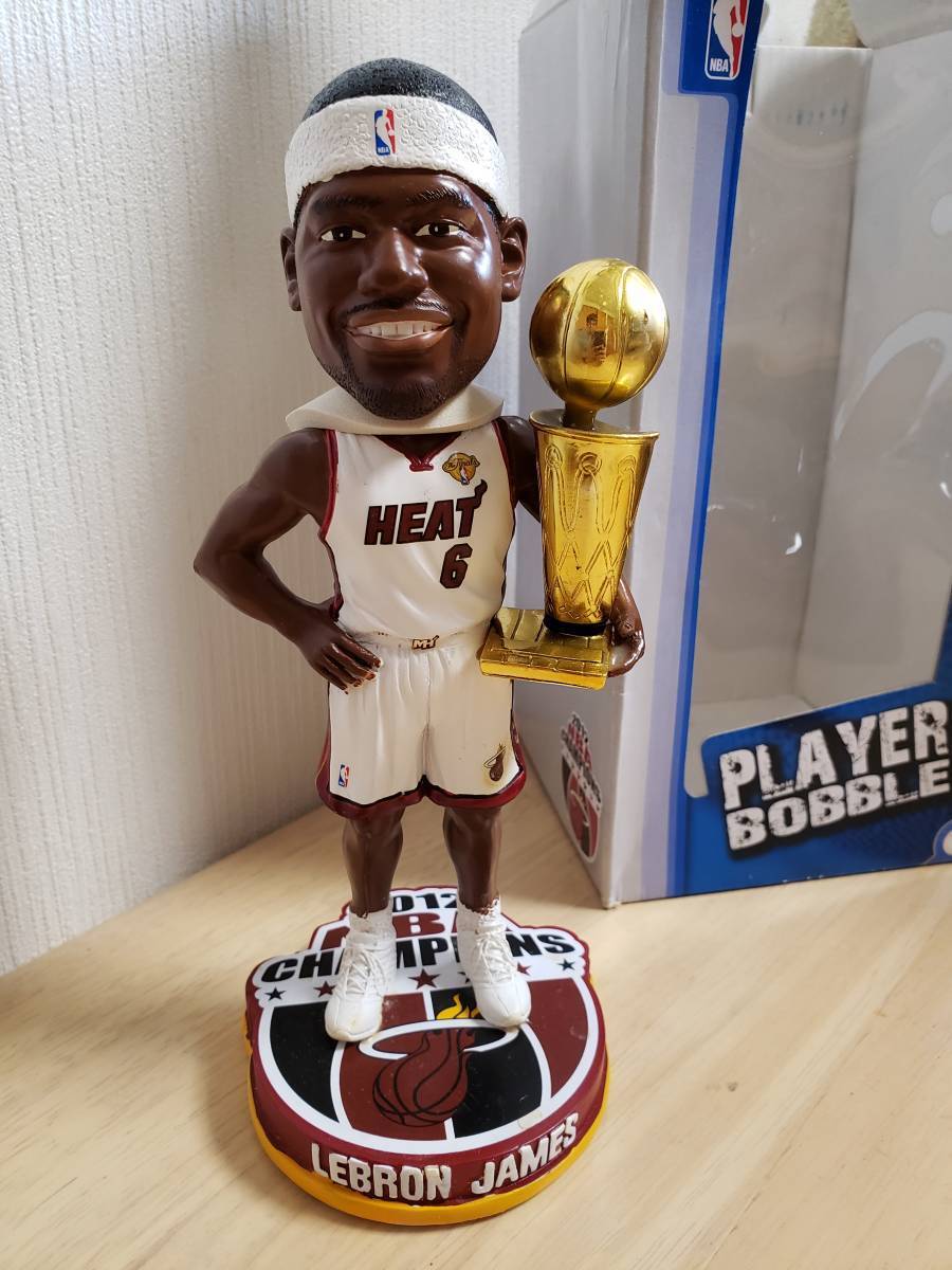 2012 Forever            NBA Champions Bobblehead   LEBRON JAMES Miami Heat
