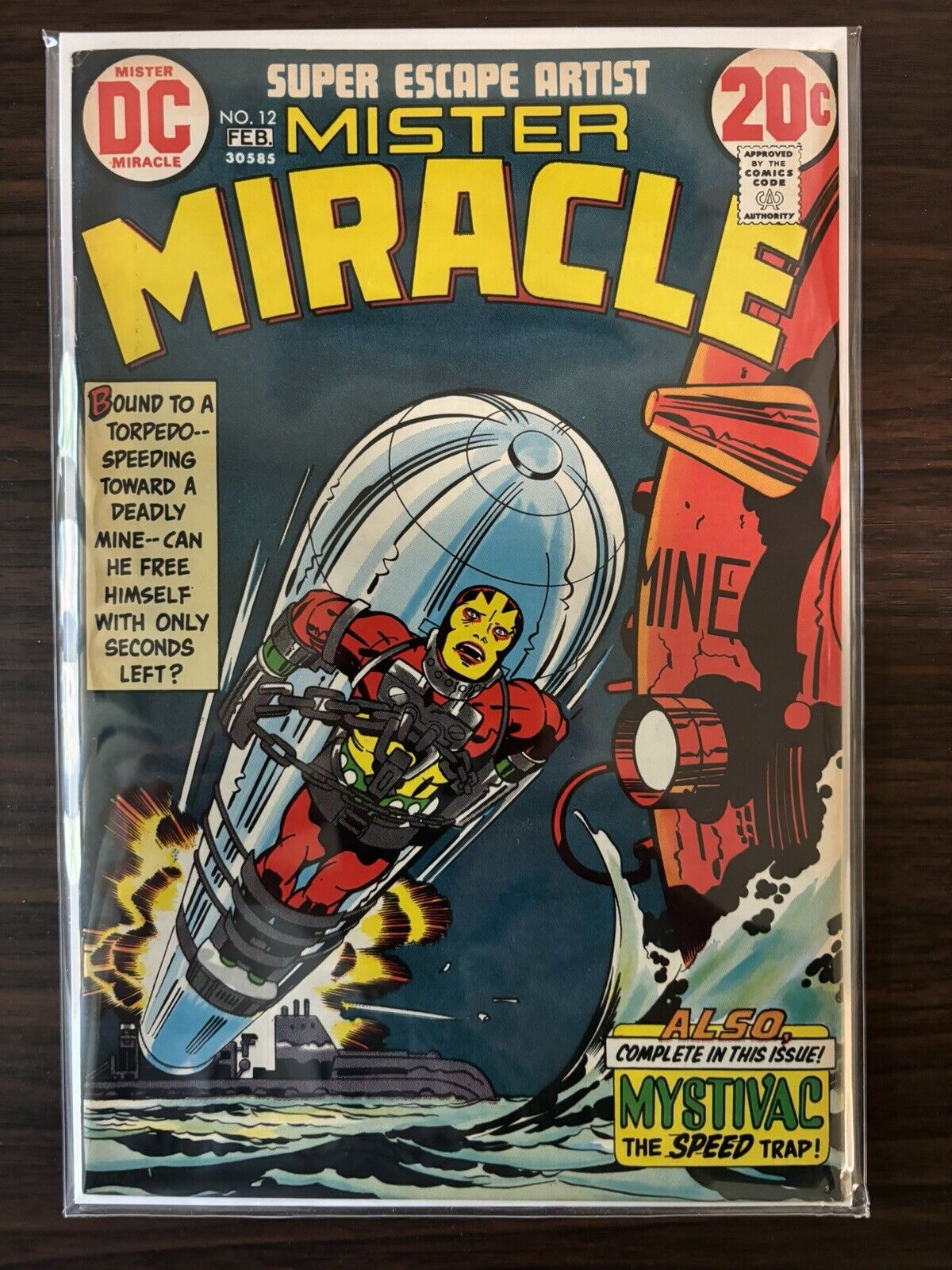 Mister Miracle Vol. 1 #12 DC Comics 1973 \