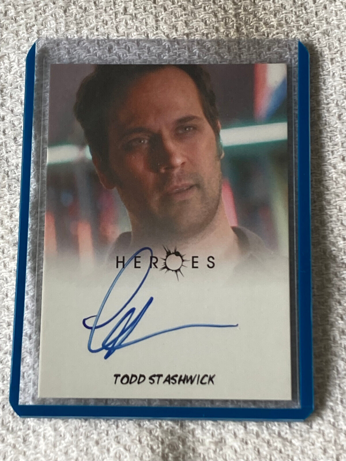 2010 Rittenhouse Heroes TV Show Autograph Card #Todd Stashwick NM