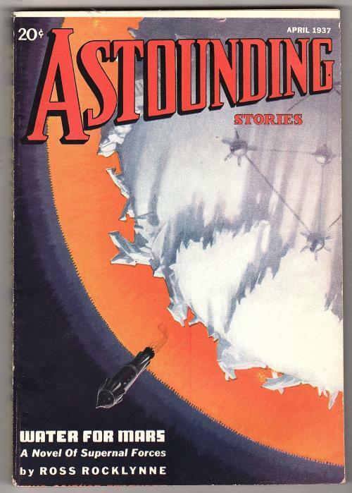Astounding Apr 1937 Howard V. Brown Cvr; Nelson Bond First Published Sci-Fi