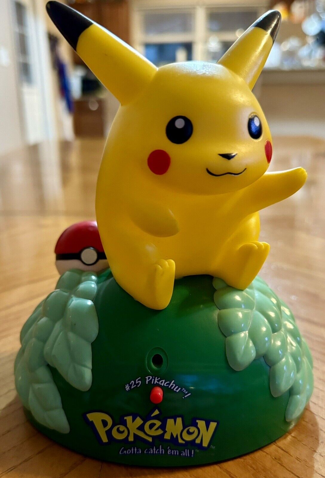 1999 Pokemon Pikachu Talking Figure Trendmasters Room Greeting Sound W4