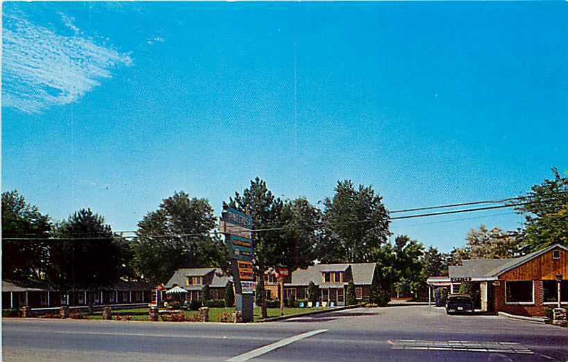 ID, Pocatello, Idaho, Pinecrest Motor Lodge Motel, Exterior,Dexter No 46898B