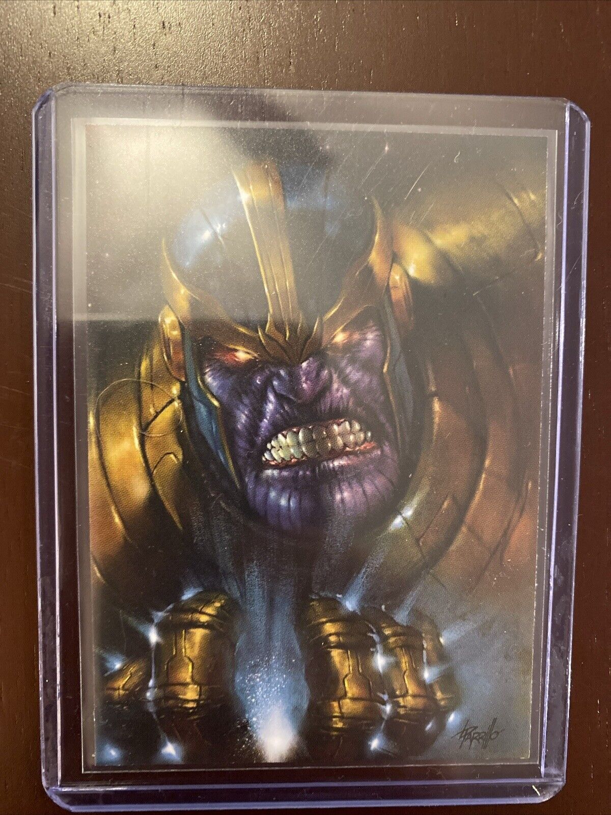 2020 Marvel Panini 80th Anniversary Card: Thanos C45/50