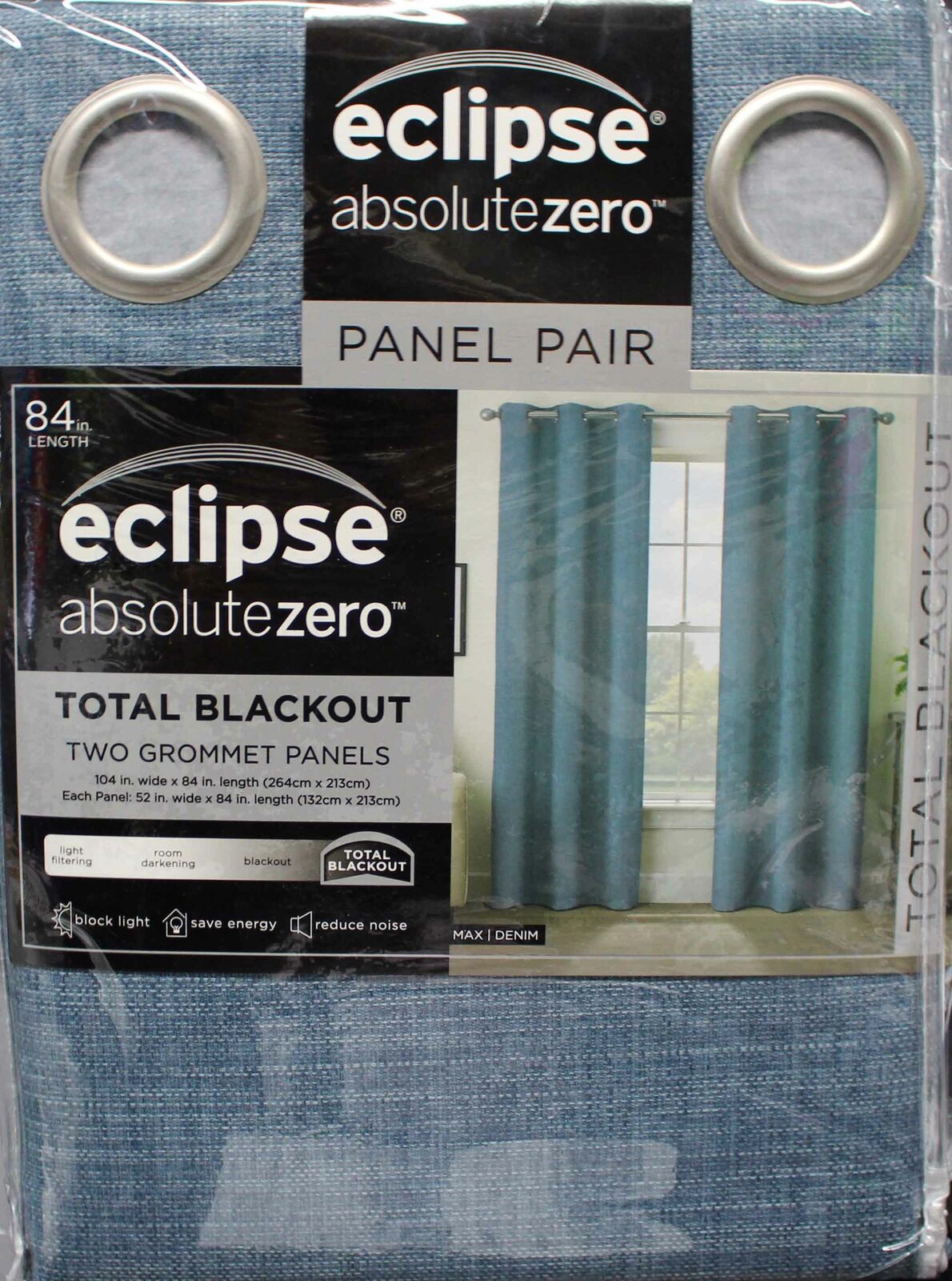 Eclipse Absolute Zero Panel Pair Total Blackout Max Denim