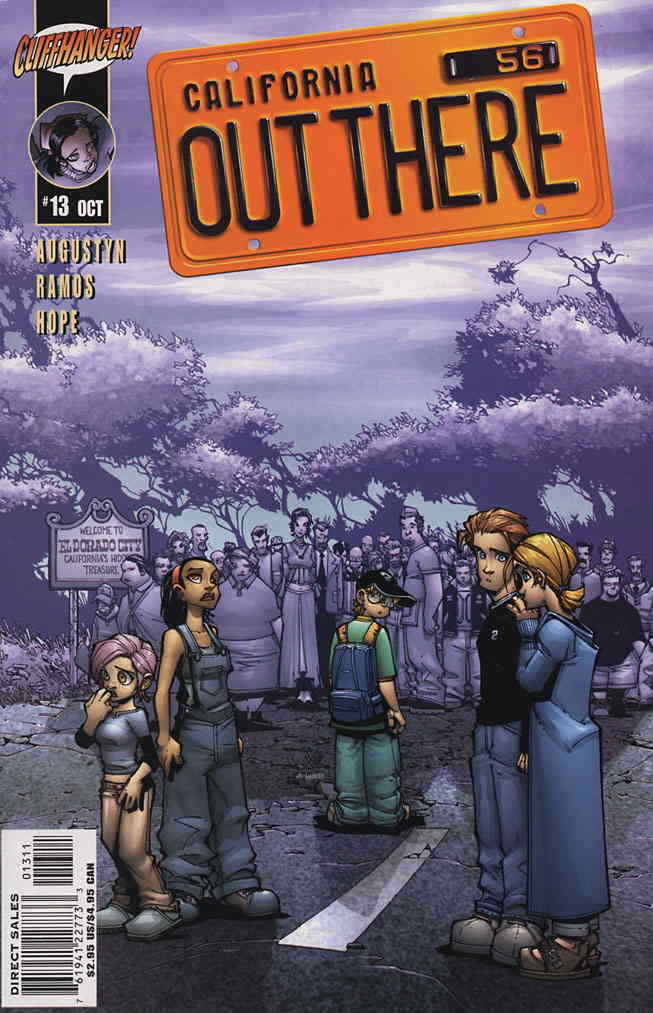 Out There #13 VF/NM; WildStorm | Augustyn Humberto Ramos Cliffhanger - we combin