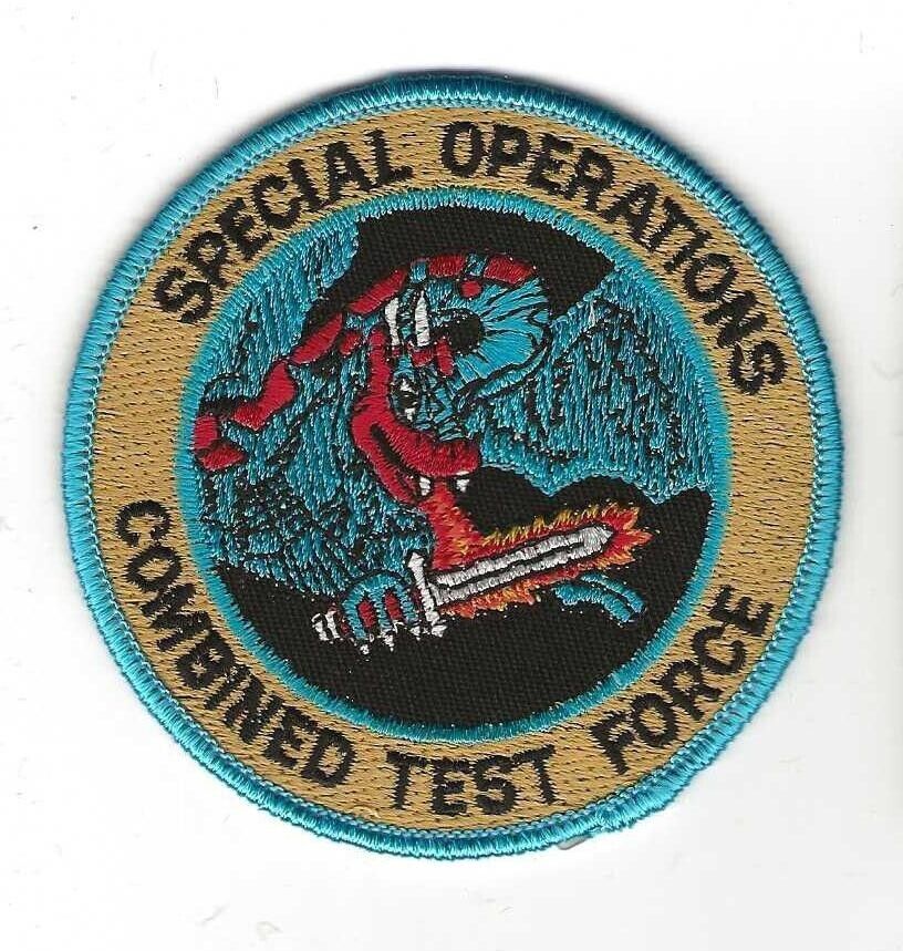 USAF SPECIAL OPERATIONS COMBINED TEST FORCE patch