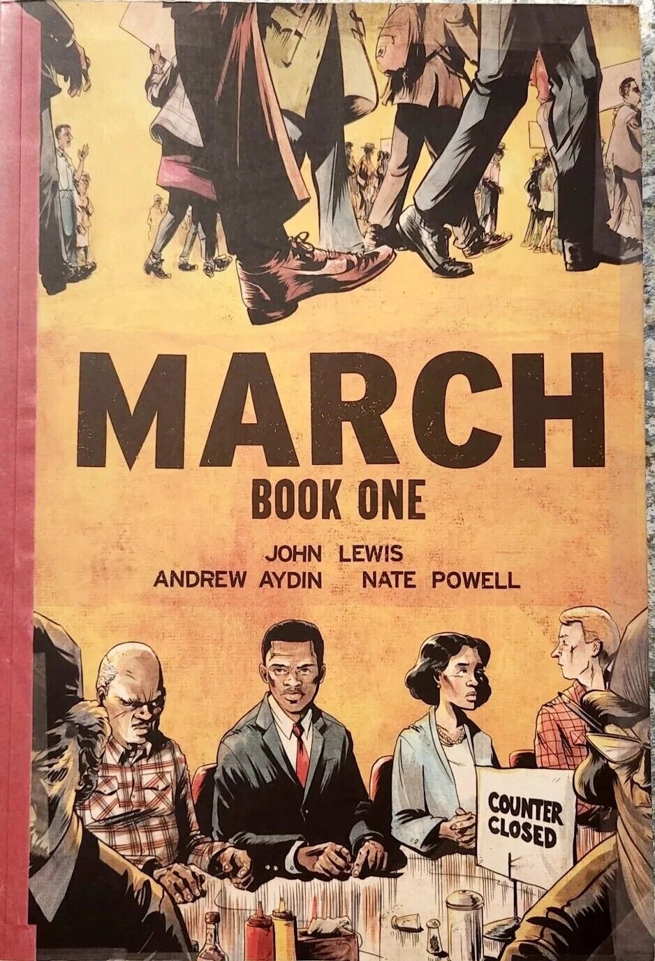 March: Book One John Lewis & Andrew Aydin, Paperback, Civil Rights Movement