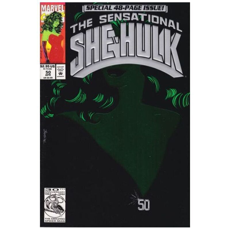 Sensational She-Hulk (1989 series) #50 in Near Mint condition. Marvel comics [k.