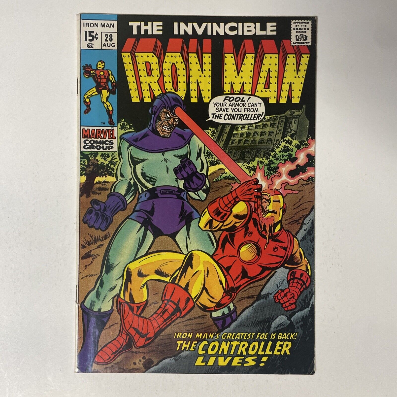 The Invincible Iron Man #28 1st Appearance of Howard Stark •HIGH GRADE•