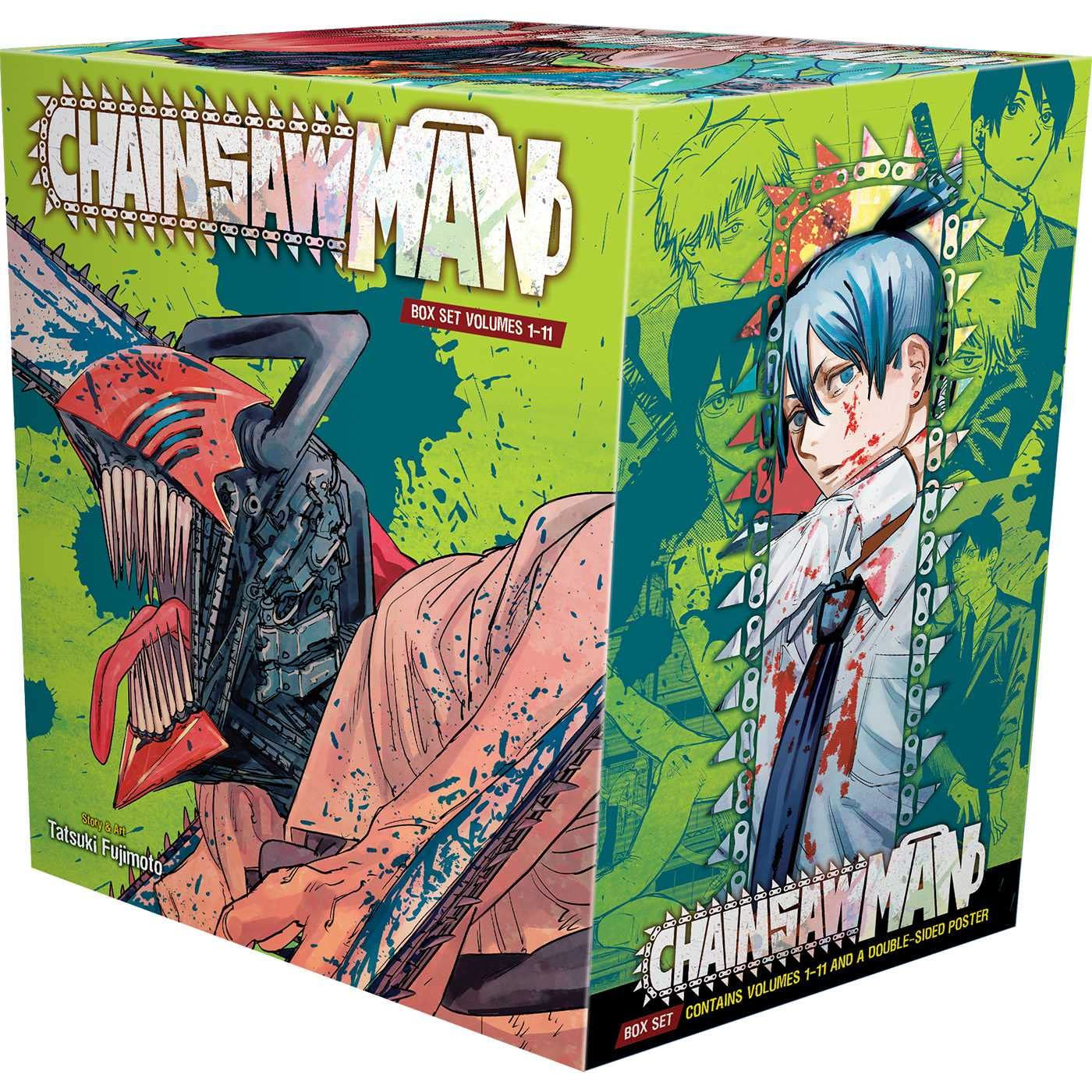 Chainsaw Man Box Set: Includes Volumes 1-11 - Paperback (NEW)