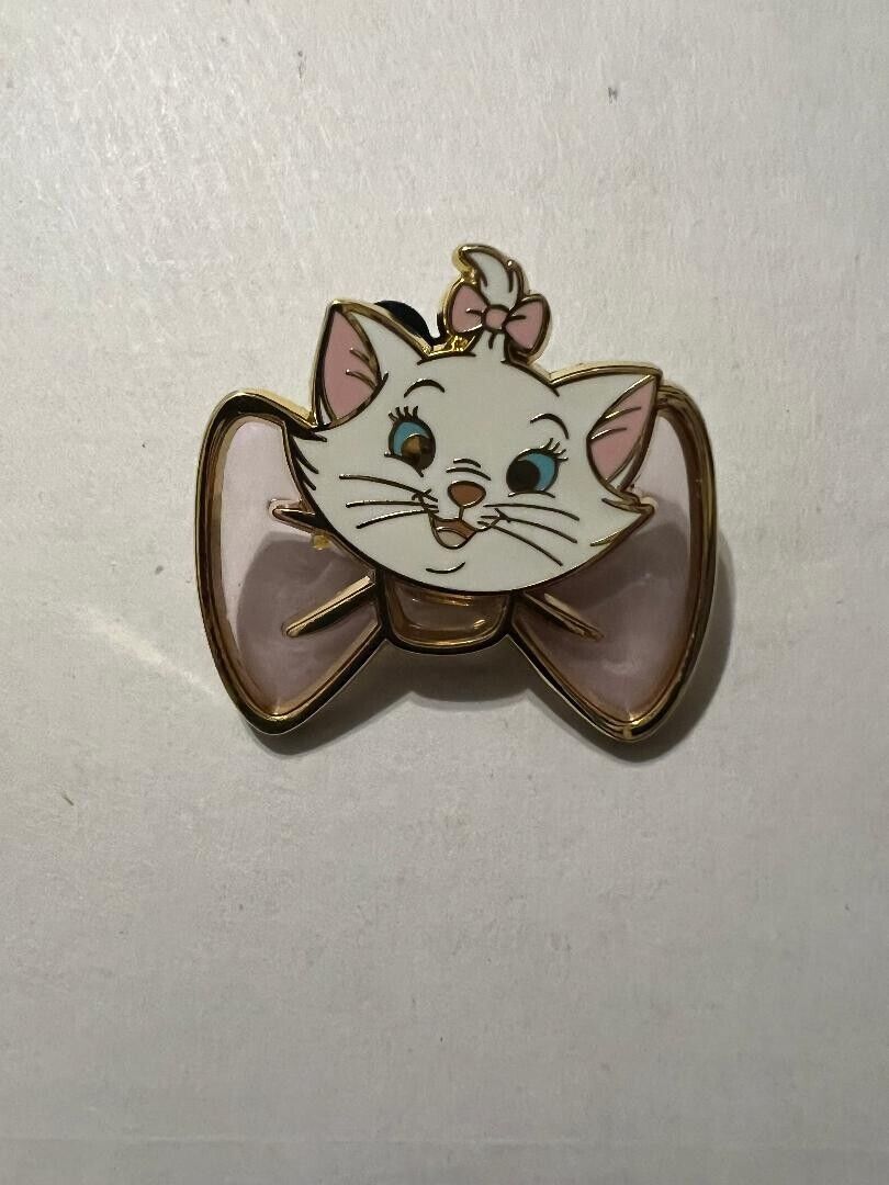 HKDL Carnival 2023 Aristocats Marie Bow Stained Glass Pink Disney Pin 