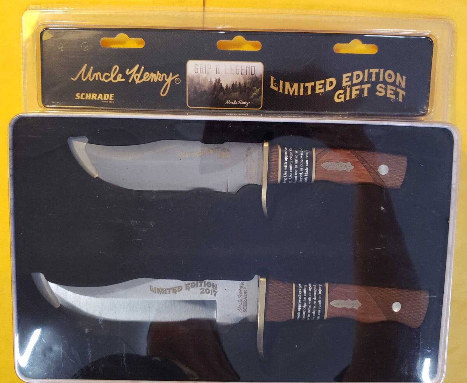 Uncle Henry 2017 LE 2pc Fixed Blade Gift Set (UHP17-29CP)