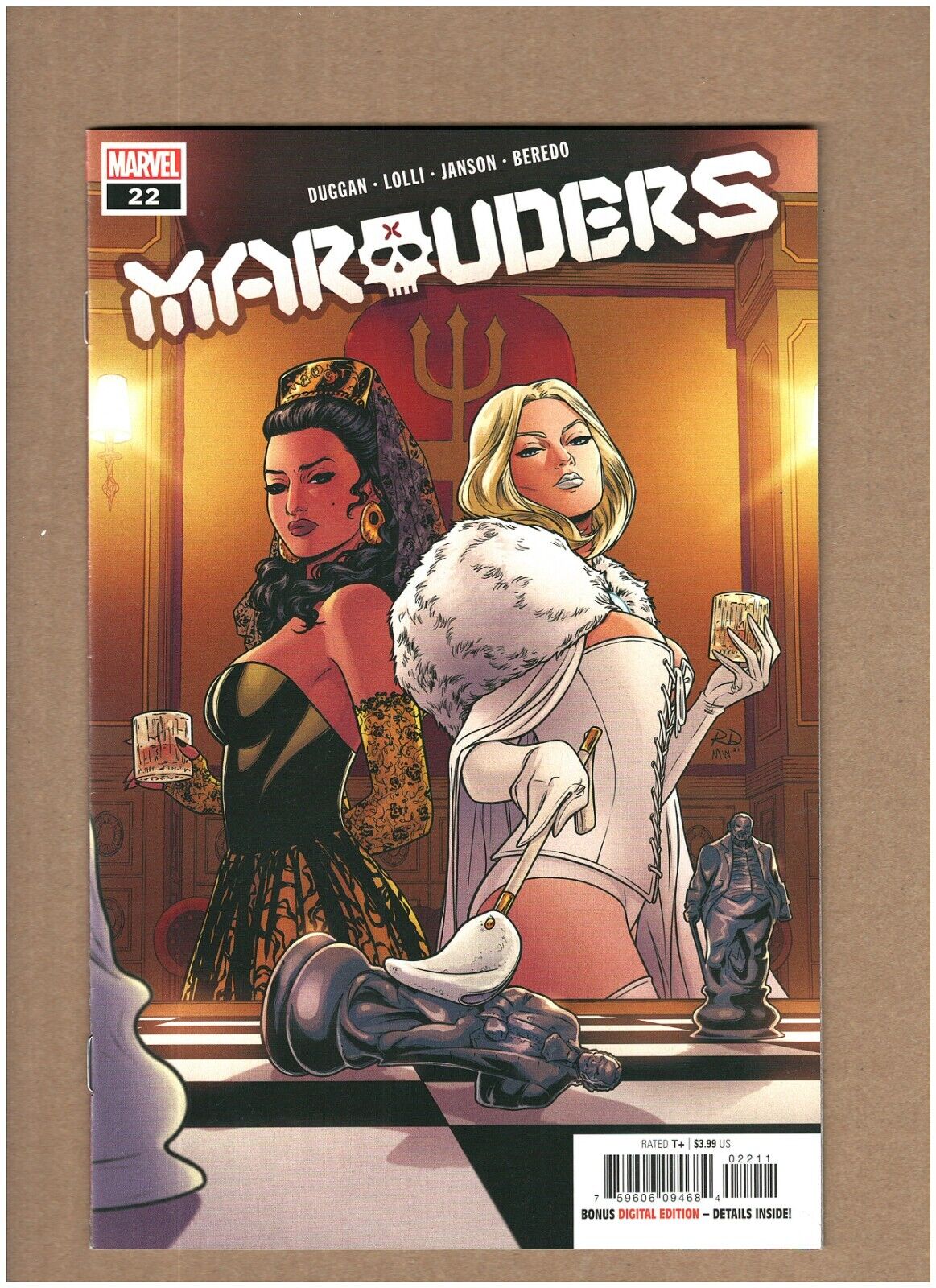 Marauders #22 Marvel Comics 2021 Emma Frost Xavier Sebastion Shaw NM- 9.2