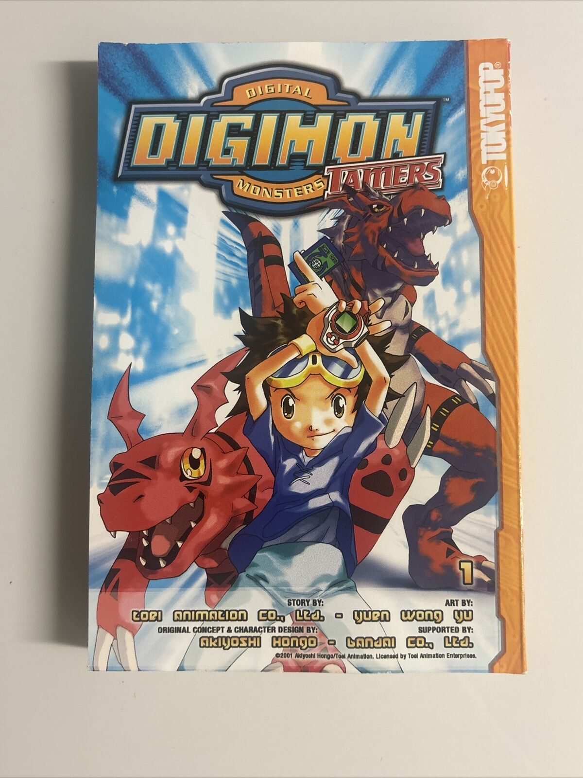 Vintage Digimon Tamers Digital Monsters Volume 1 Manga English TokyoPop OOP 2001