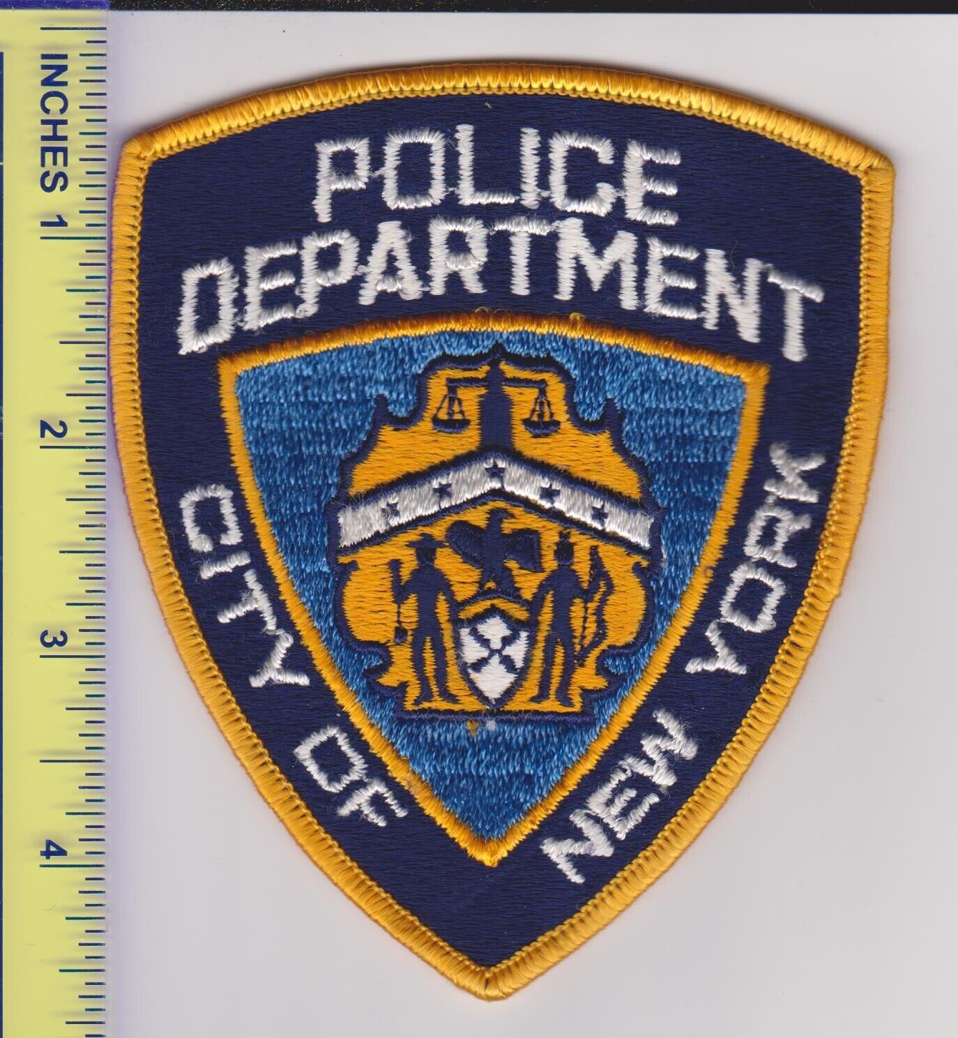 US New York Police Patch New York City Police Patch Vintage