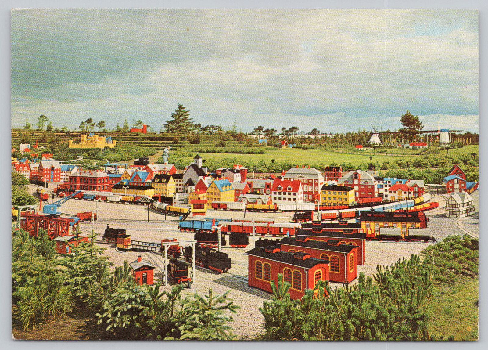 Postcard Legoland Miniland Denmark