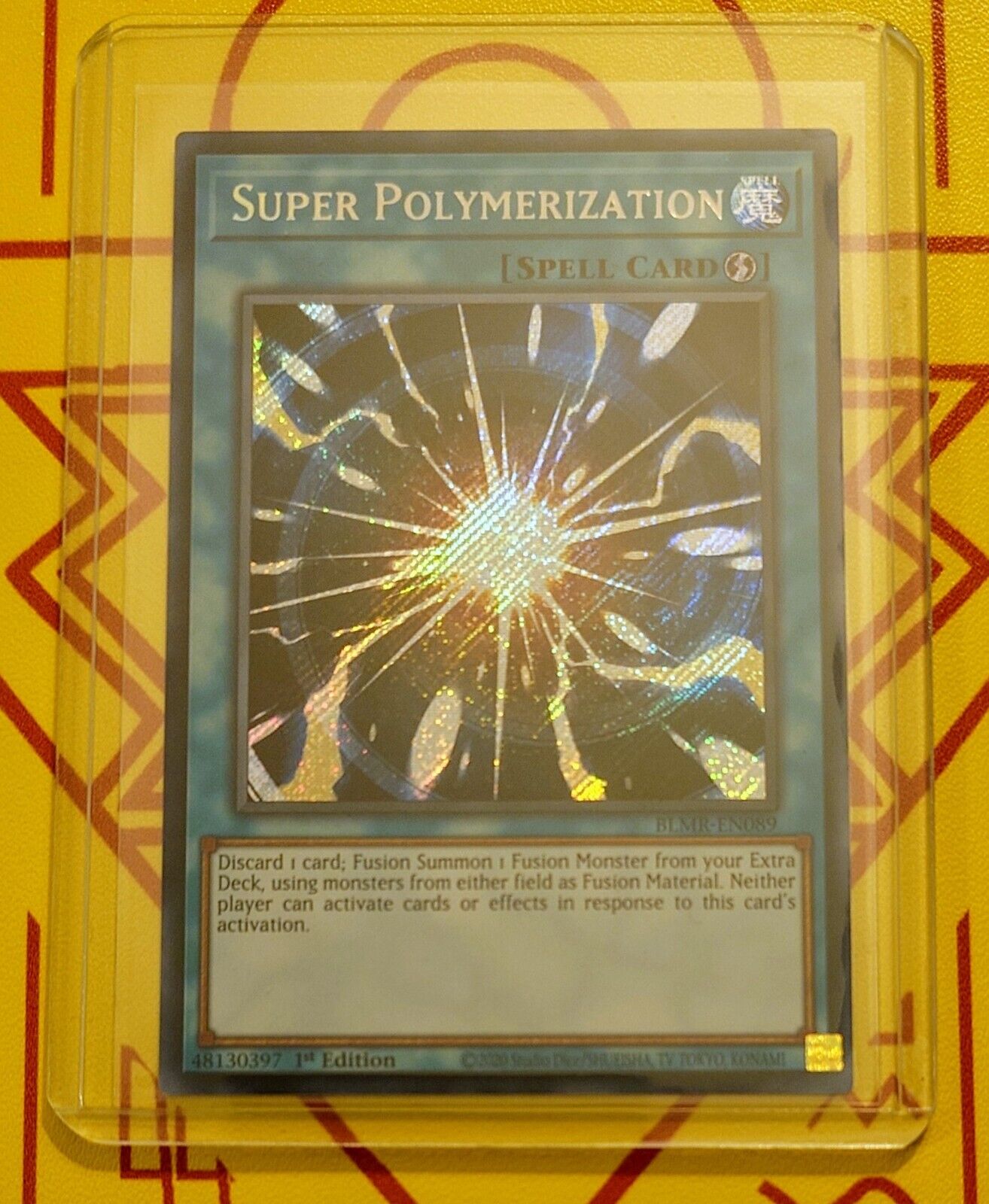 Super Polymerization (Secret Rare) - BLMR-EN089 - Yu-Gi-Oh TCG