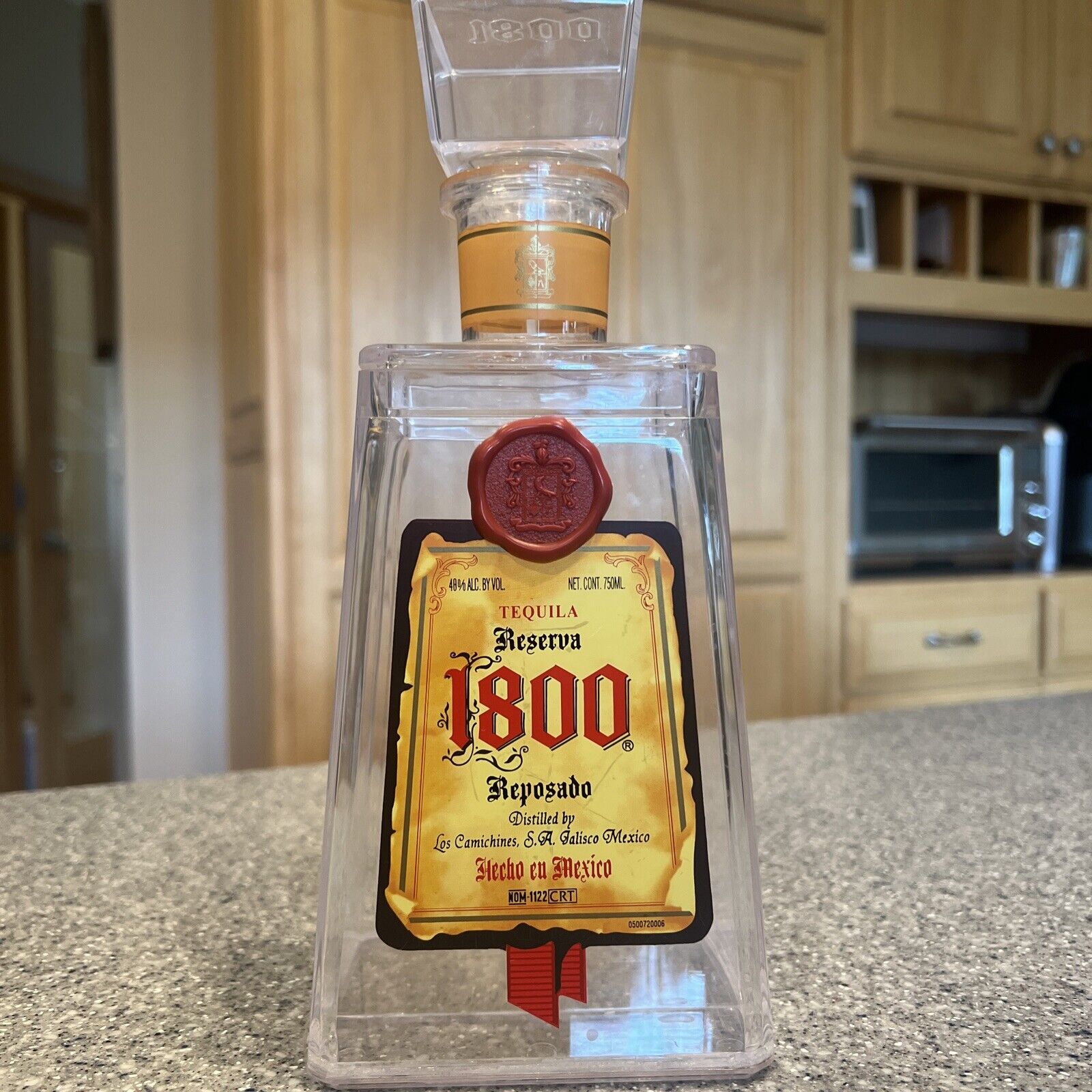 Rare Plastic 1800 Reserva Tequila Shaker Or Cocktail Shaker