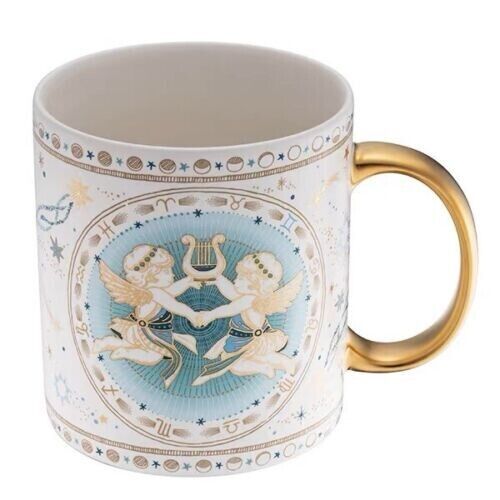 New Starbucks 2023 Taiwan Gemini 16oz Ceramic Mug With Gift Box