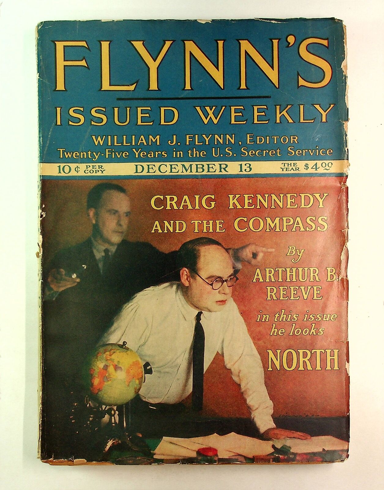 Flynn\'s Weekly Detective Fiction Pulp Dec 13 1924 Vol. 3 #1 GD- 1.8
