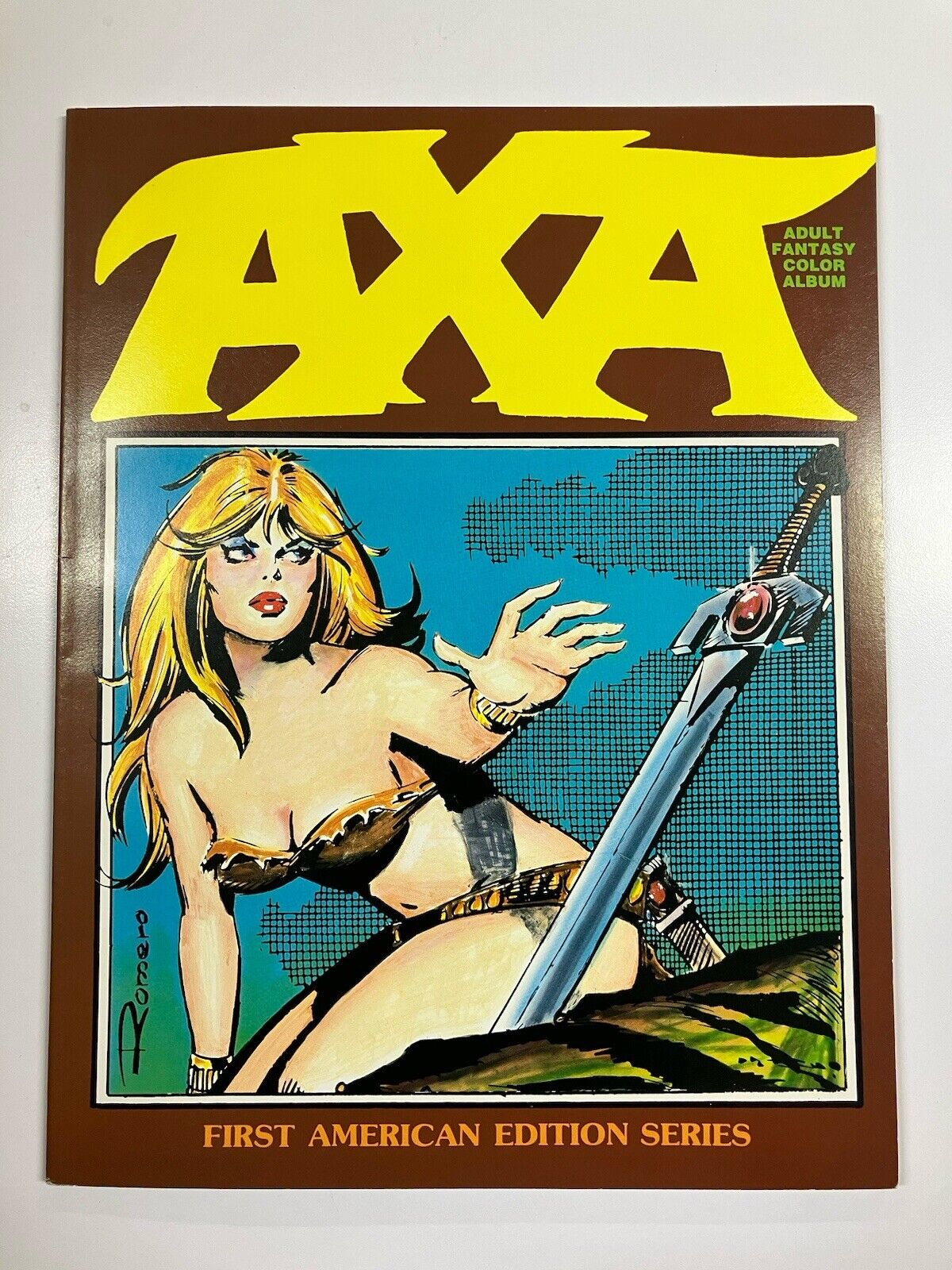 AXA 1st American Ed. VF Adult Fantasy SWORDS SORCERY MONSTERS 1985 Romero Rare
