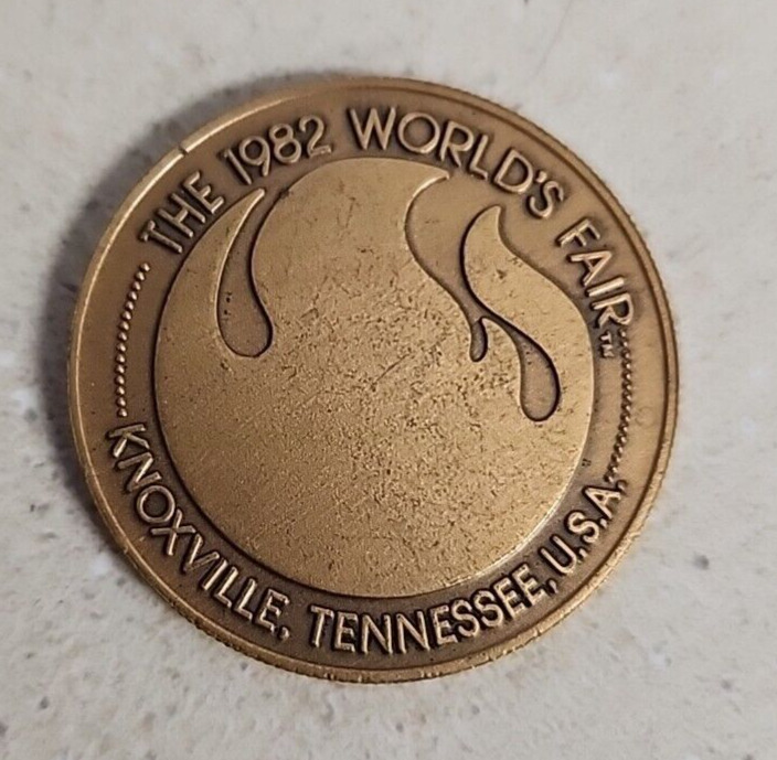 Allen Metals Mint 1982 World's Fair Knoxville Tennessee Coin Medallion 
