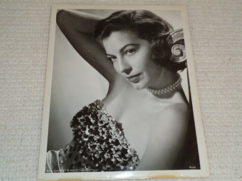 Ava Gardner Rare Original MGM Vintage B&W Hollywood Classic Photograph
