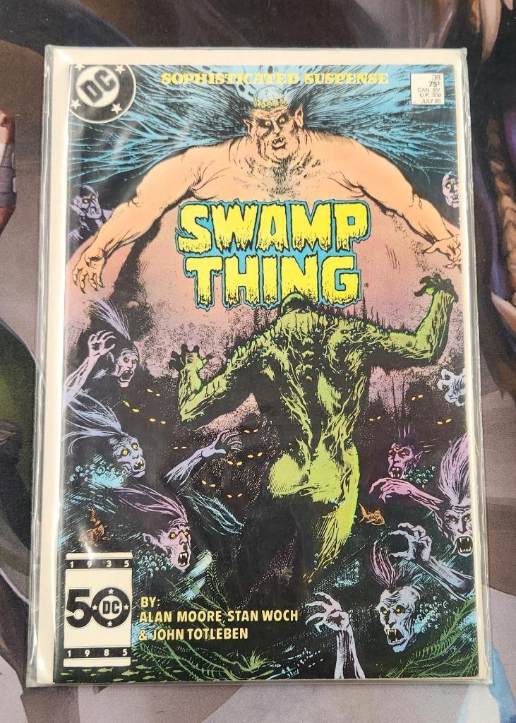 DC Comics: The Saga of the Swamp Thing #38: Fine/Very Fine Condition