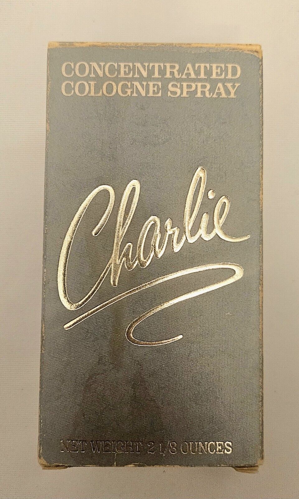 Vintage Charlie Concentrated Cologne Spray Revlon 2.1/8 oz 25% Full