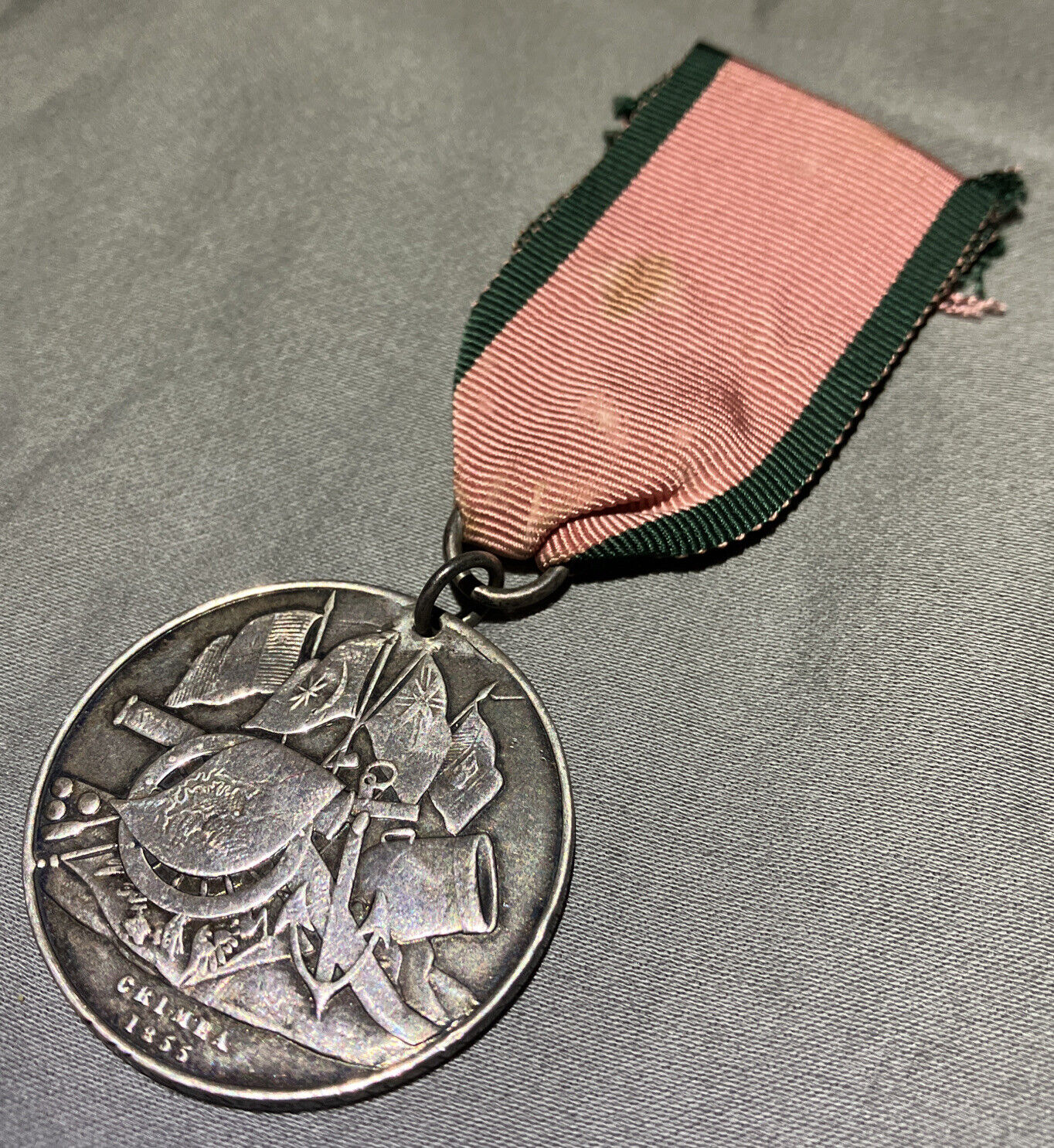 British Army Turkish Crimea Medal. Named Alex r Hutton 93nd Highlanders