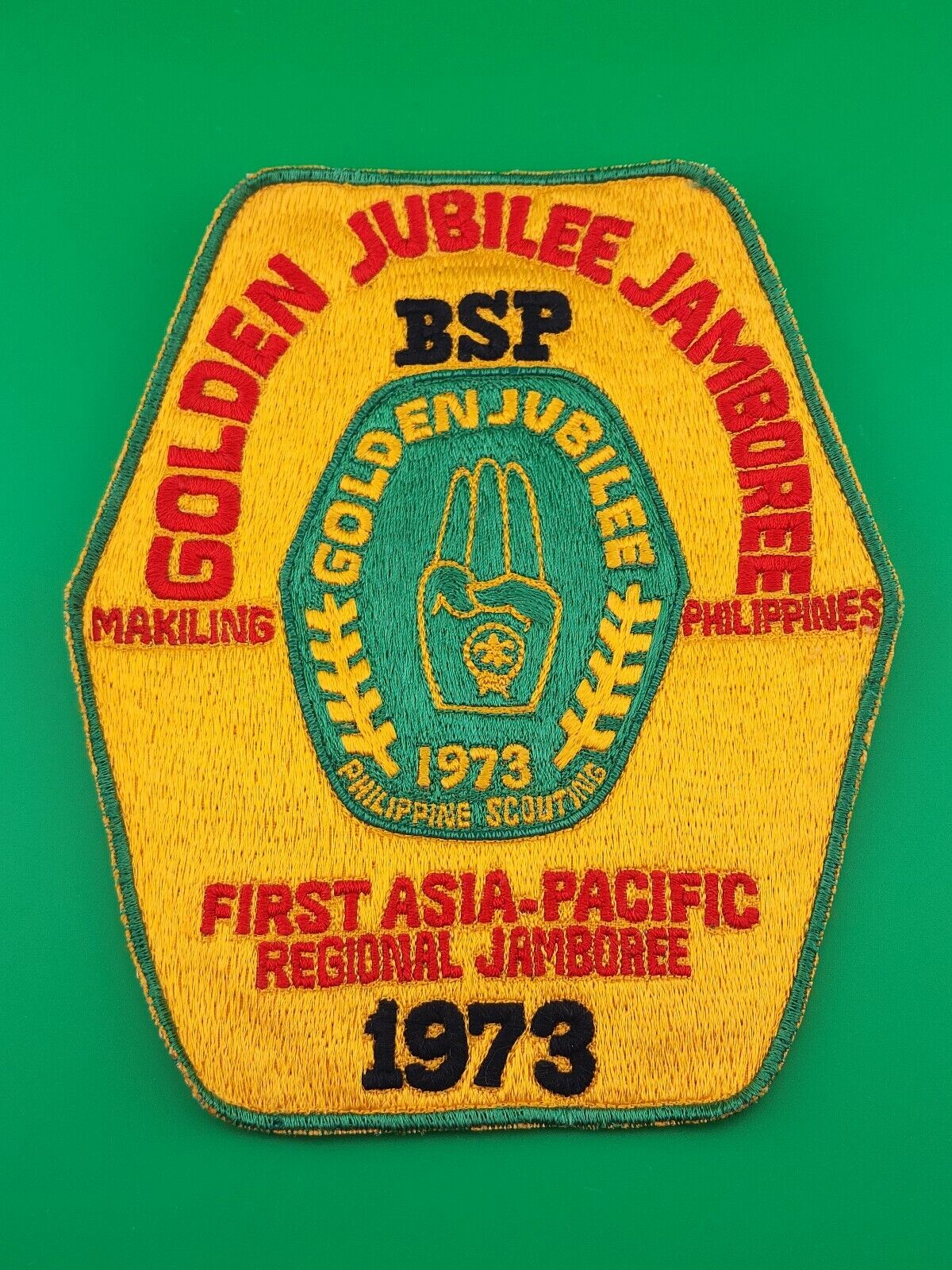 Golden Jubilee Jamboree First Asia-Pacific 1973 Jacket Patch 7\