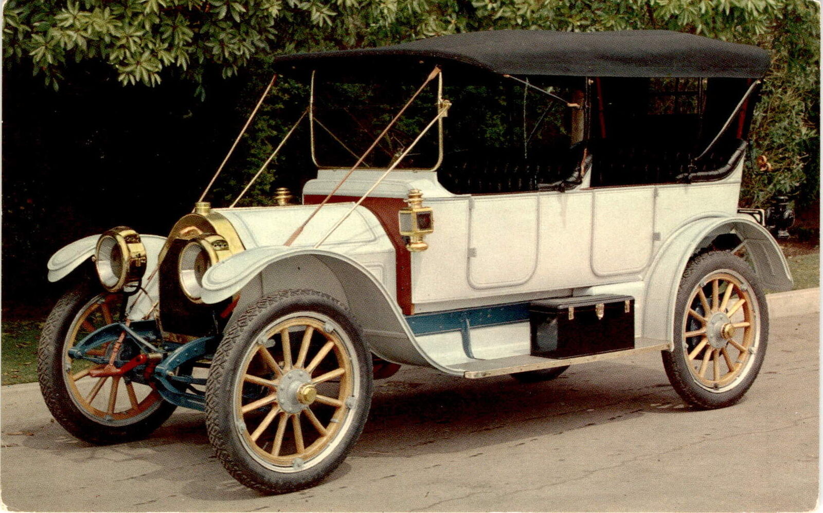 vintage advertisement 1912 Apperson car Pennzoil with Z7 motor oil Postcard