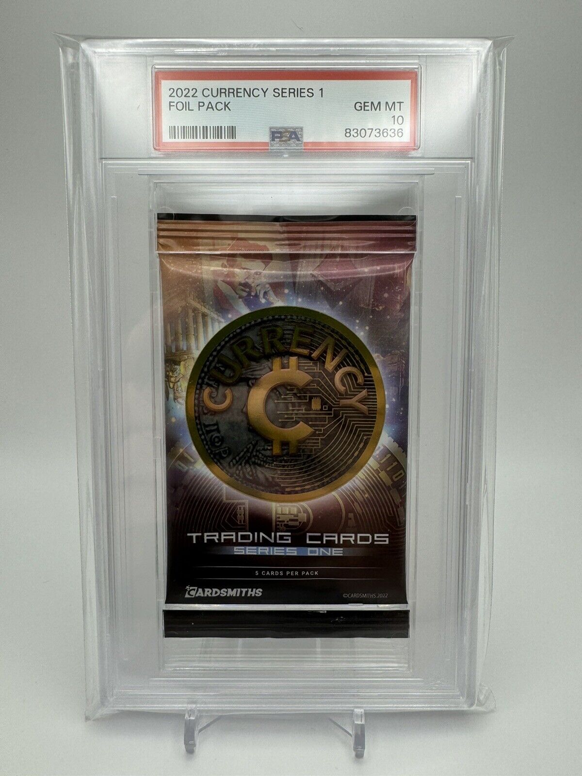 Sealed Cardsmiths Currency Series 1 Packs - PSA 10 No Redemption Card