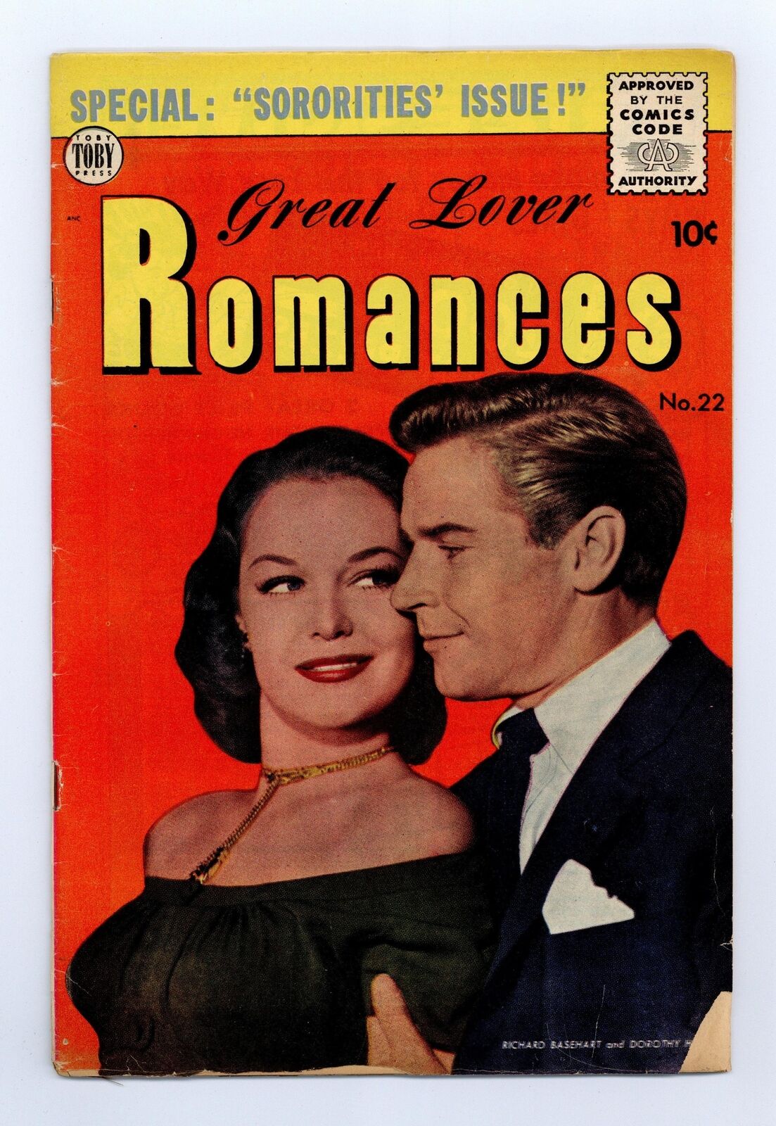 Great Lover Romances #22 GD+ 2.5 1955