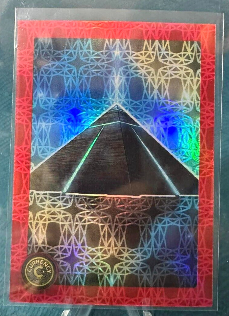 Great Pyramid Of Giza 🔥 03/25 🔥 Ruby Gemstone 2023 Cardsmiths S2 #30 card