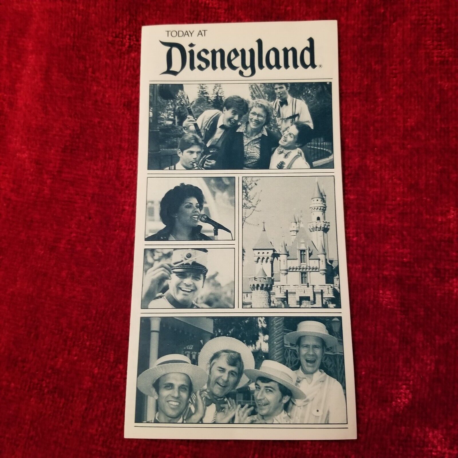 Disneyland - Today at Disneyland Souvenir Guide Map 1983 - Rare