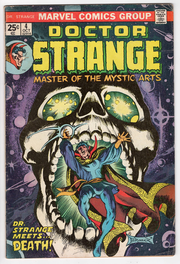 Doctor Strange #4 Marvel Comics (1974) Clea Ancient One Death Frank Brunner