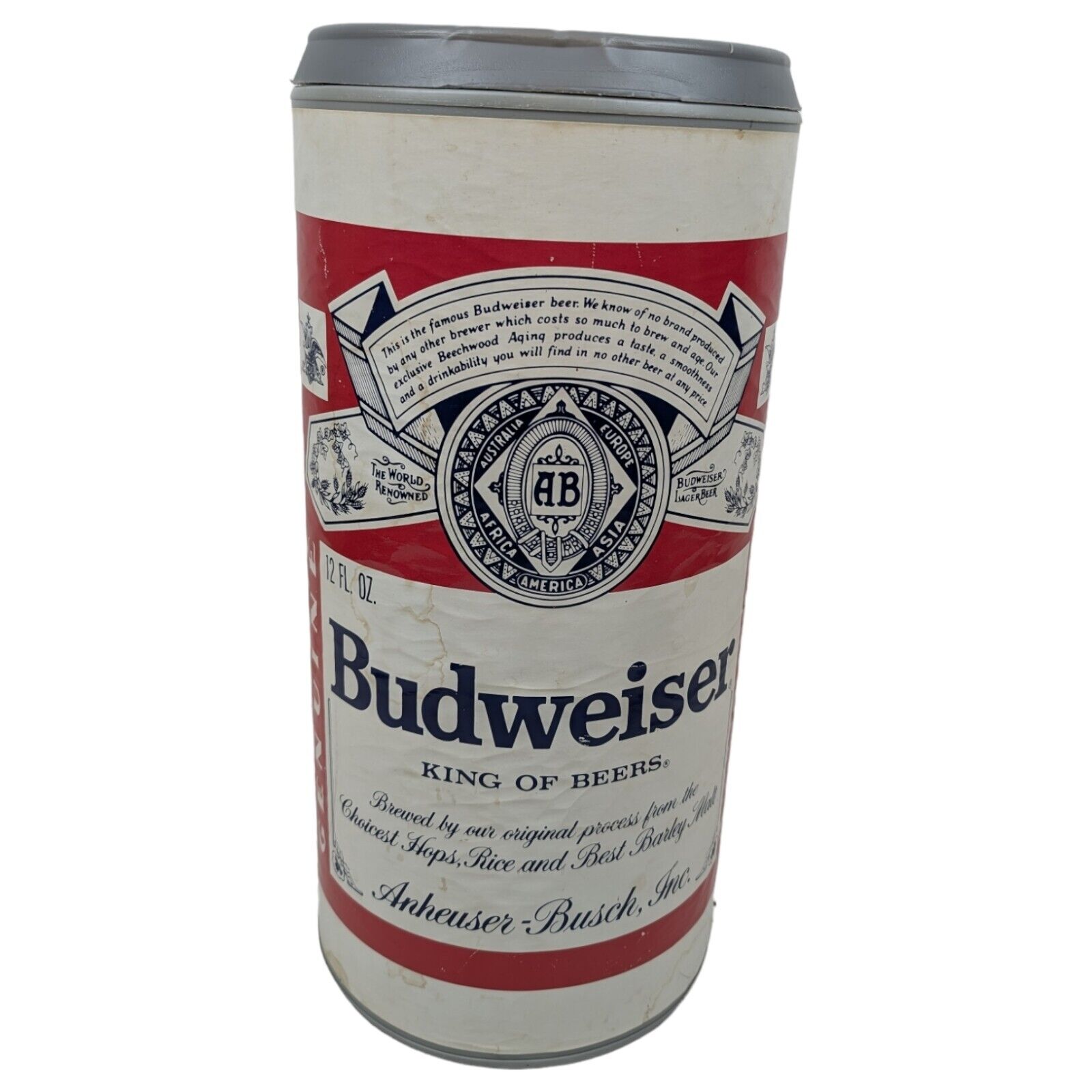 Vintage Rare Anheuser-Busch Budweiser, Beer Can, 18