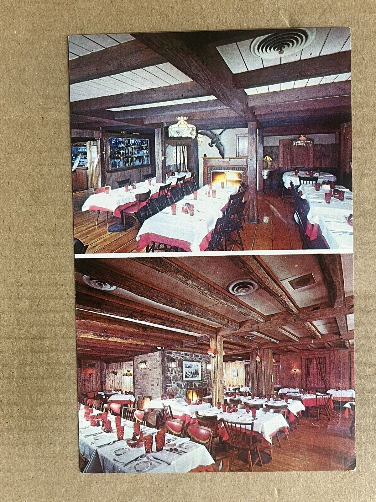 Postcard Westport Connecticut The Three Bears Restaurant Inn Multi View Vintage