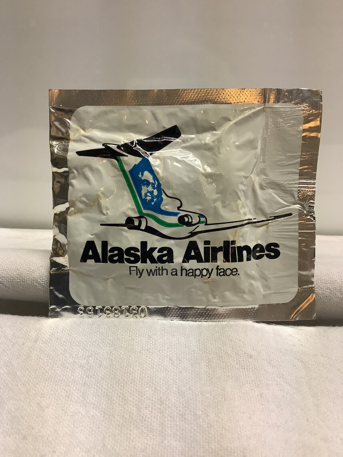 Vintage Rare Alaska Airlines package of Almonds unopened