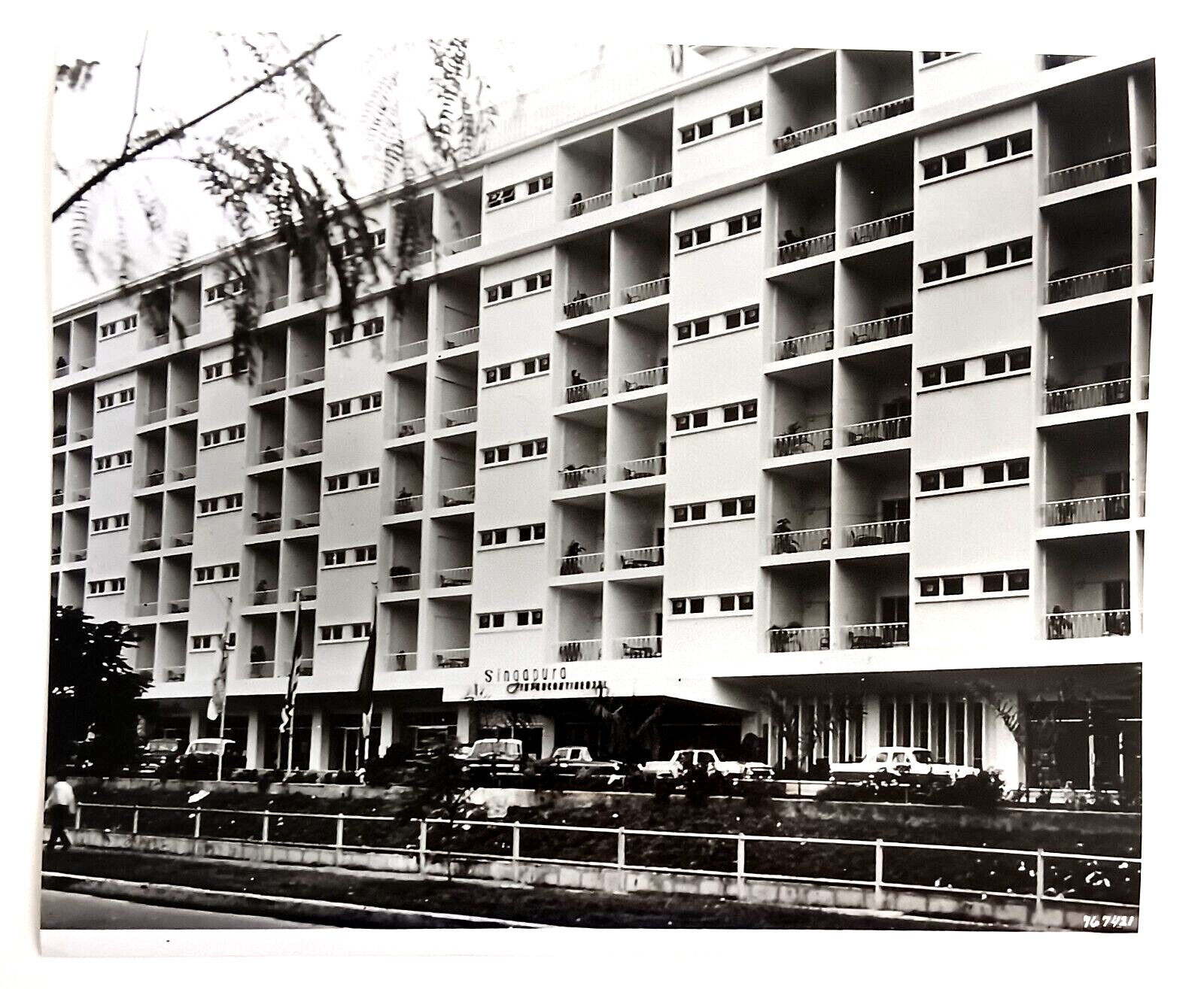 1960s Singapore Hotel Singapura Intercontinental Resort Vintage Press Photo