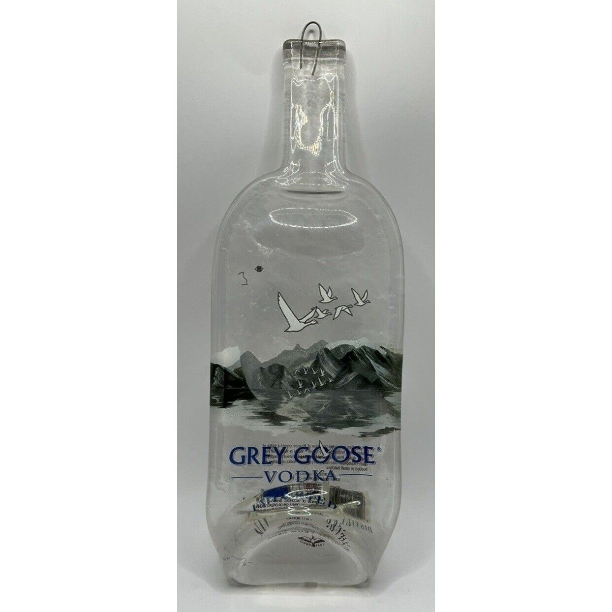 Grey Goose Vodka Flat Bottle Cheese Server, Spoon Rest, Or Hang 14.5X5\'\'