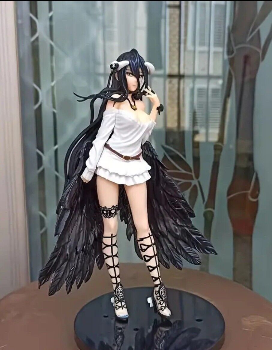 Taito Overlord IV  Albedo Coreful Knit Dress Figure Doll With Wings New No Box