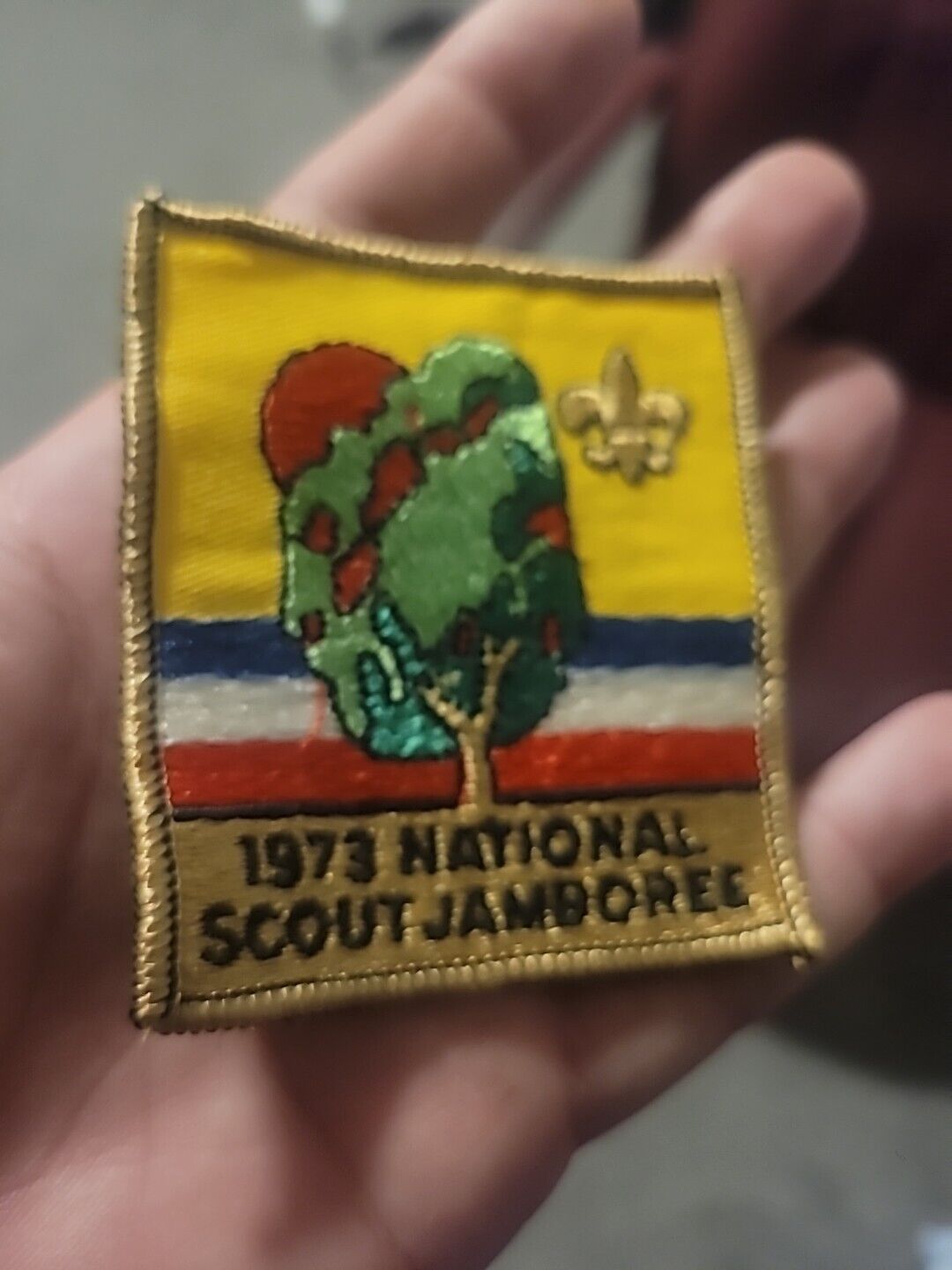 1973 National Jamboree pocket patch   