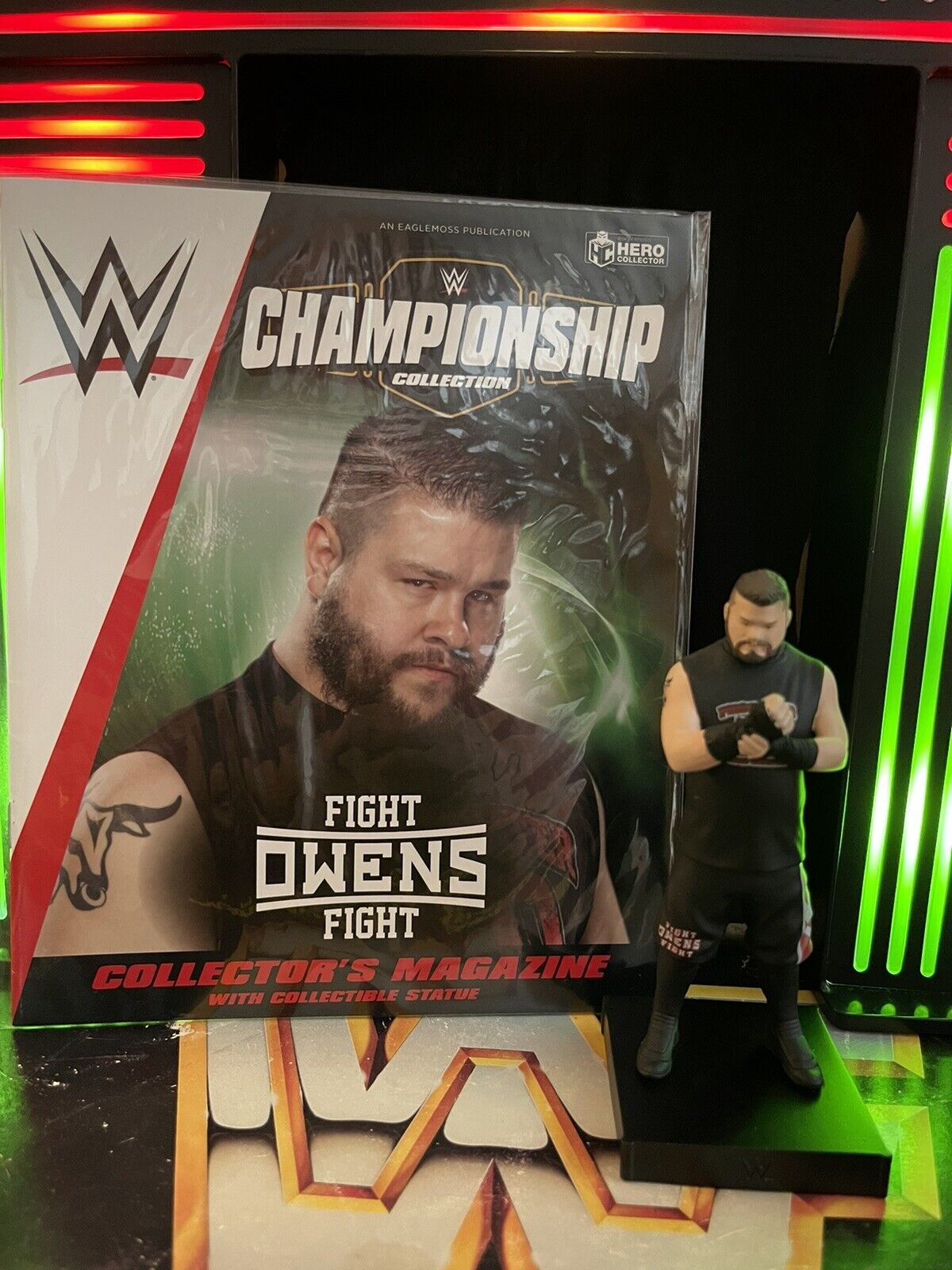 WWE Figurine Championship Collection Kevin Owens Eaglemoss Hero Collector