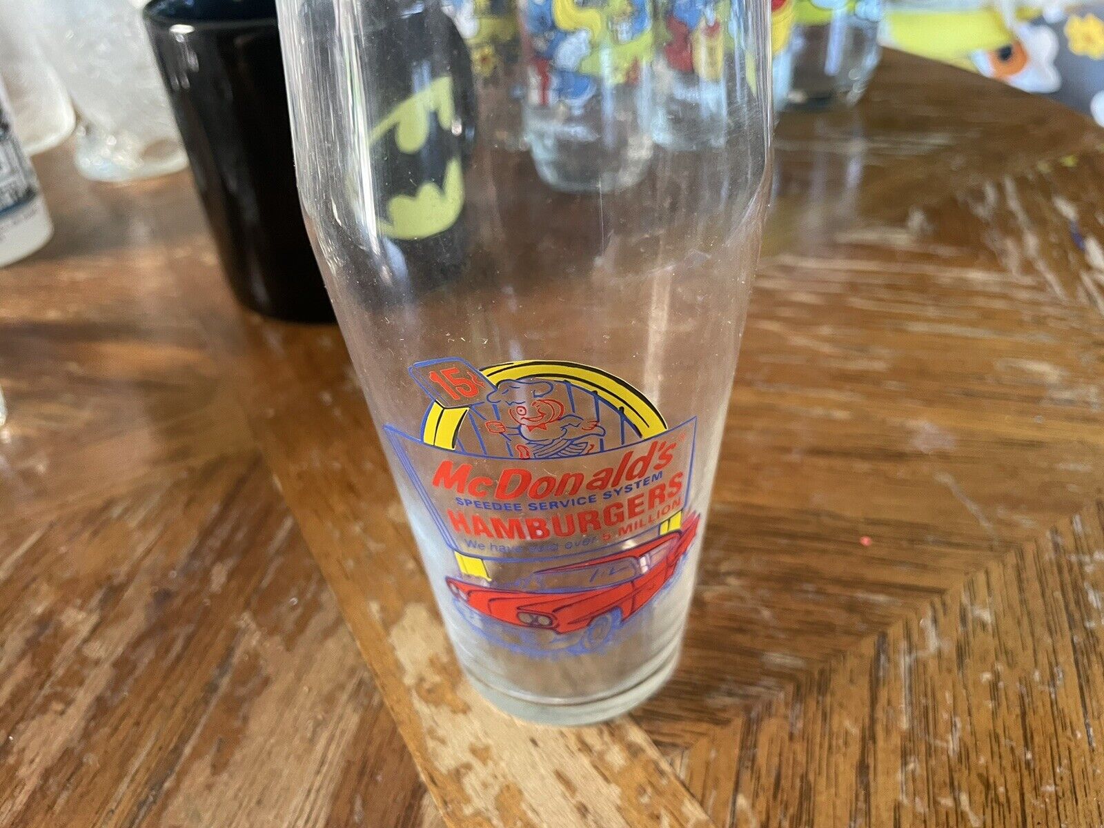 1992 Mc Donald’s Vintage Advertising Glass Cup