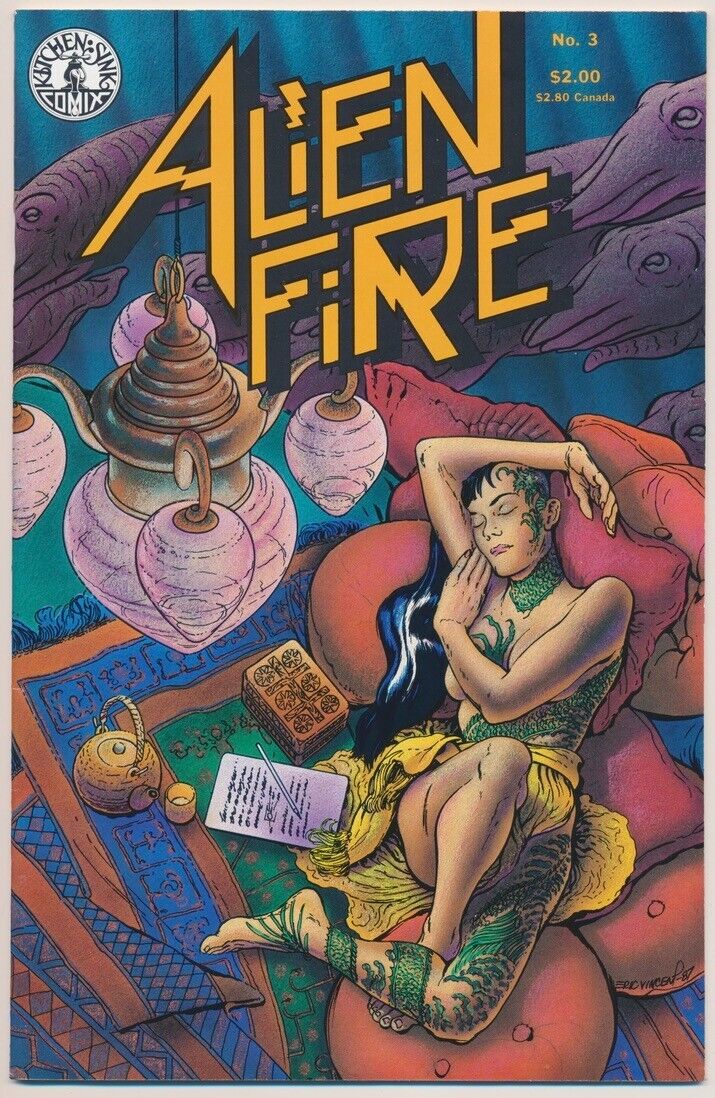 Alien Fire #3 Comic Book