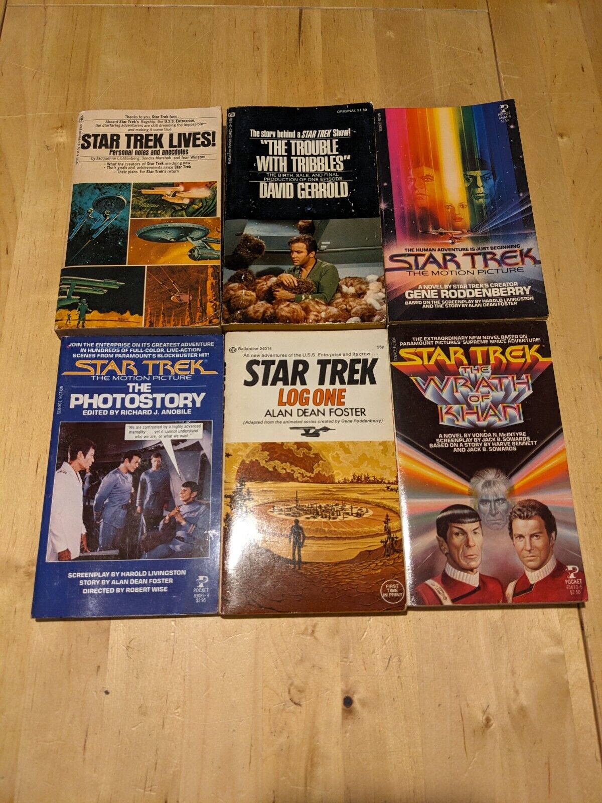 Vintage Star Trek Paperbacks