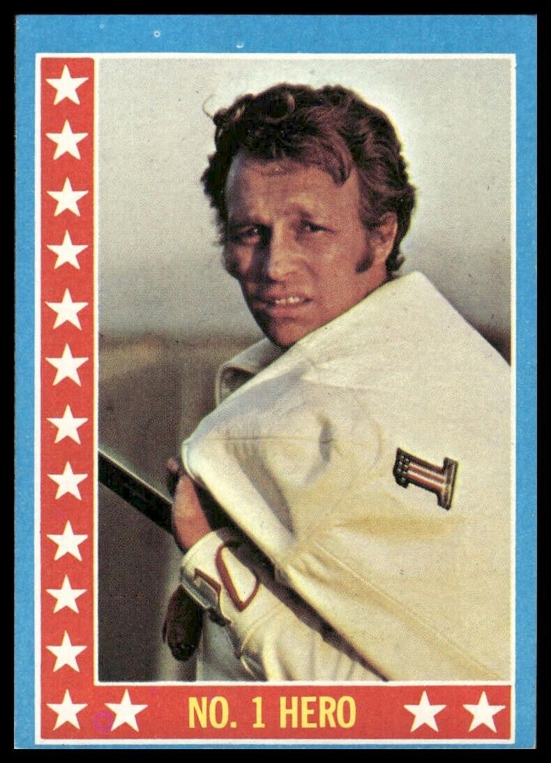 1974 Topps Evel Knievel Card #16---No. 1 Hero