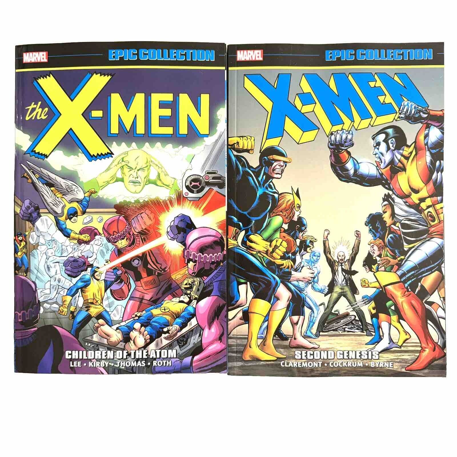 X-Men Epic Collection Children of The Atom + Second Genesis New $5 Flat Shipping